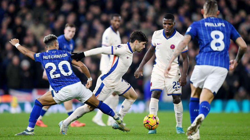 พรีเมียร์ลีกอังกฤษ : อิปสวิช ทาวน์ VS เชลซี